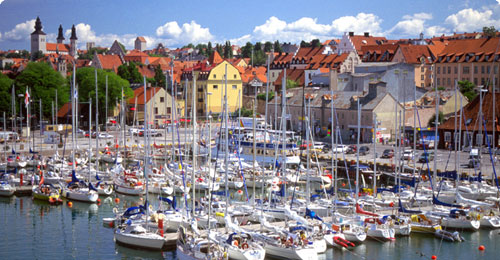 Billige fly til Visby